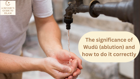 Learn the spiritual and practical steps of Wudū with Reverts Guide to Islam. Discover its meaning, process, and common mistakes to avoid in ablution.