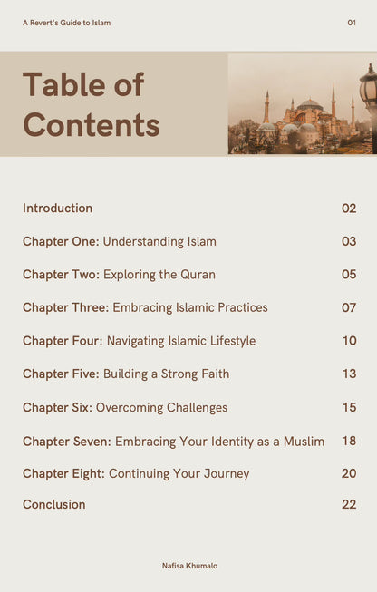 A Revert's Guide To Islam